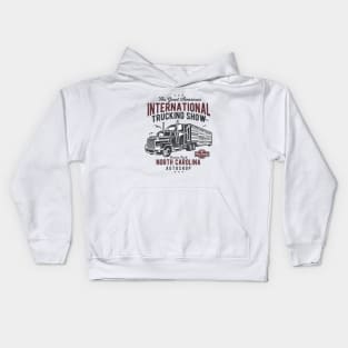 international trucking show Kids Hoodie